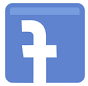 Facebook logo and link